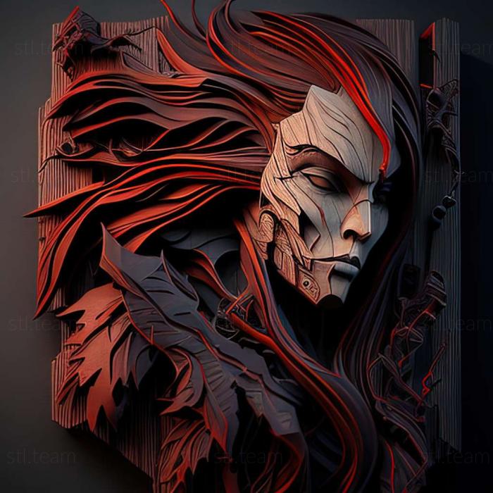 3D model Darksiders III game (STL)